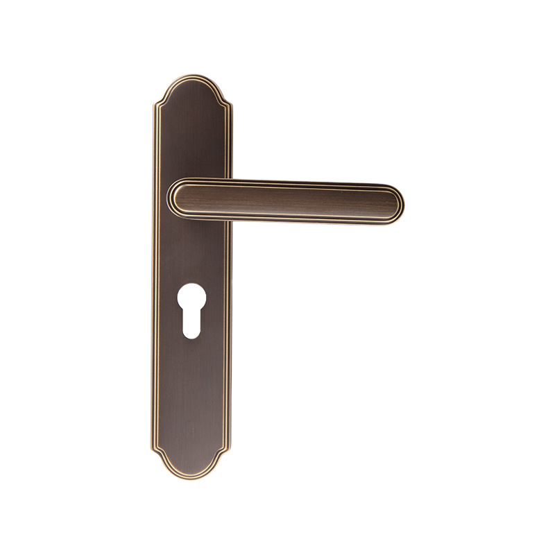 513-028 kinesisk retro enkel kobber soverom i ett stykke lås
