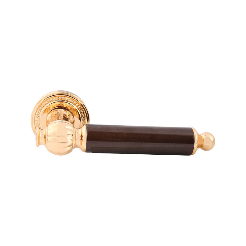 105-316 Nordic Copper 24K ekte gull soveromsdørlås